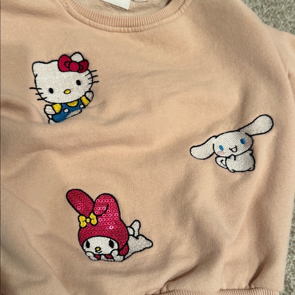 Zara Blush Pink hello kitty tracksuit set age 3 - Picture 3 of 6